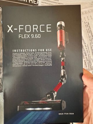 Rowenta x-force 9.60: friegasuelos