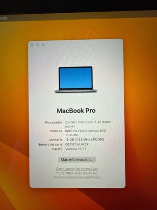 MacBook Pro Plata