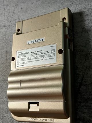Nintendo Game Boy Light
