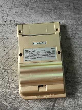 Nintendo Game Boy Light