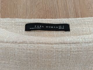 Mini Falda Beige Zara