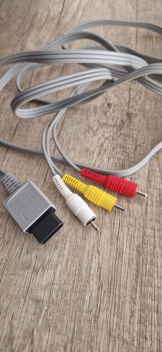 Cable Vídeo Nintendo Wii Original