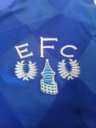 Camiseta Everton 1987 vintage