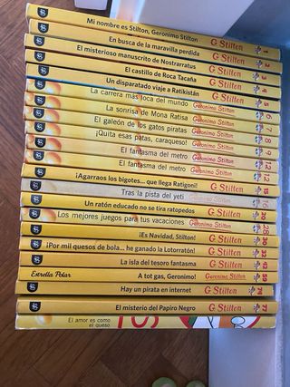 21 libros de Geronimo Stilton