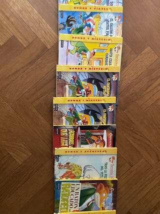 21 libros de Geronimo Stilton
