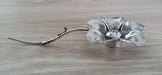 Lotto Argento Anni '80: Specchio, Fiori