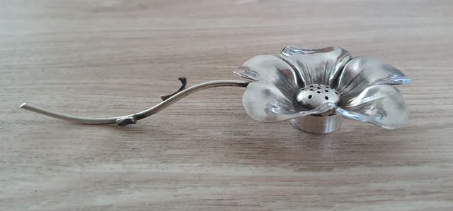 Lotto Argento Anni '80: Specchio, Fiori