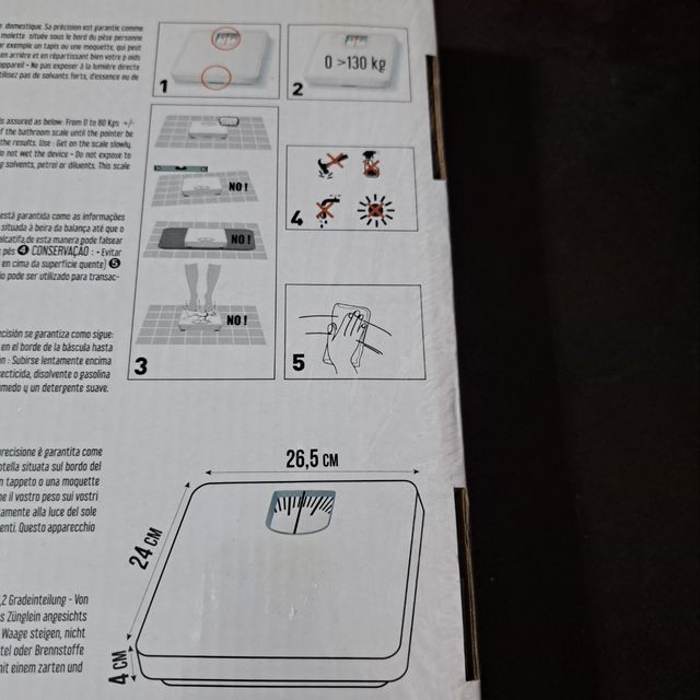 Báscula baño perro - Nueva