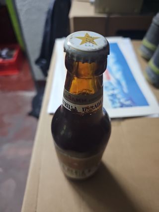 Botella Estrella Damm vintage años 80'
