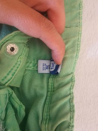 Shorts bebé Tuc Tuc - Verde claro