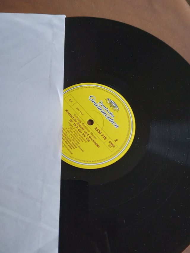 Pollini-Böhm Mozart Concerti LP