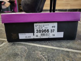Tacones negros Foxy Up - talla 37
