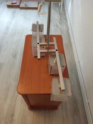 Lampara techo 4 luces - Moderna