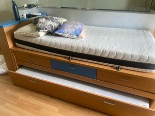 Cama nido con cajones - Mueble infantil