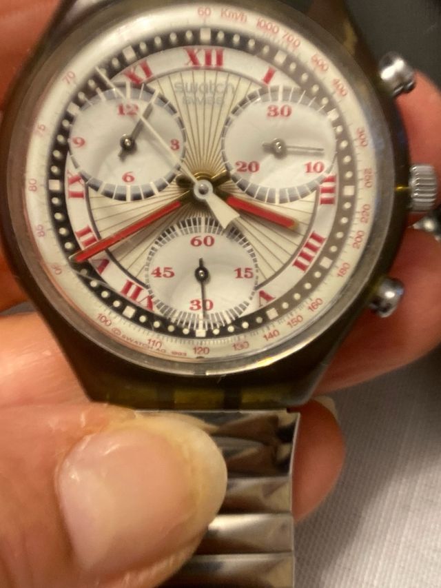 Swatch Irony Chrono: Reloj deportivo