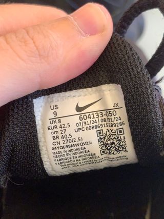 Zapatillas Nike TN negras originales 