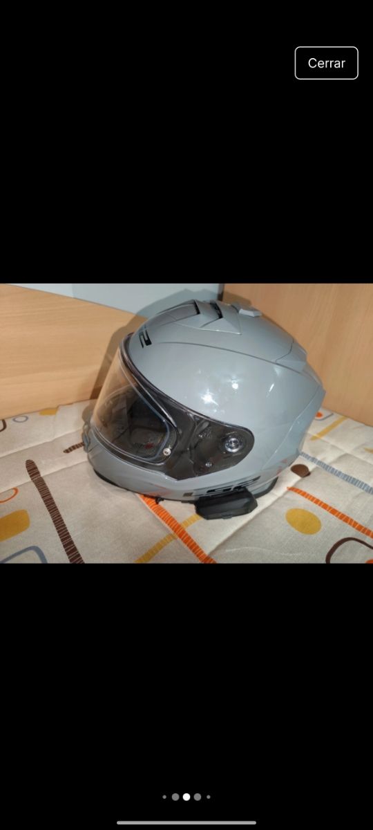 Casco moto LS2 Storm gris