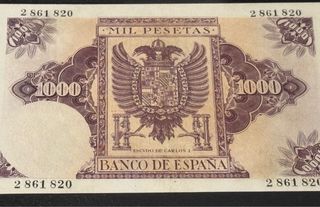 Billete 1000 Pesetas 1940 España