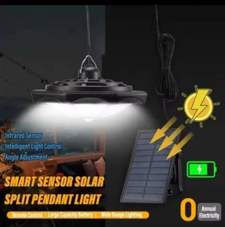 Lámpara Solar Colgante 168 LED