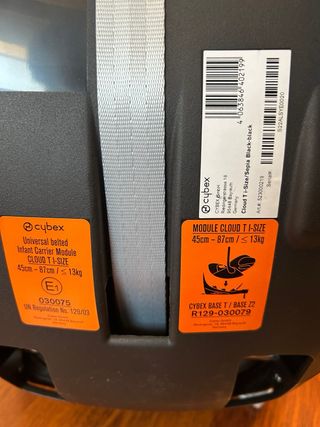 Silla Cybex recién nacido