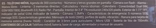 Teléfono personas mayores SPC Harmony 2G - nuevo