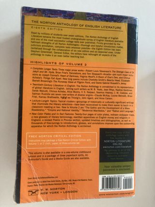 The Norton Anthology of English Literature: 2