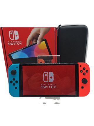 Nintendo Switch OLED - Azul/Rojo