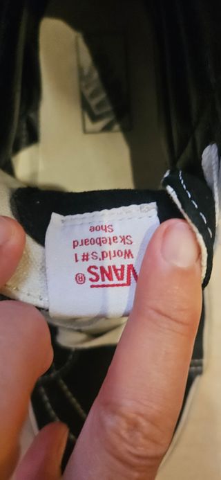 Vans Sk8-Hi Negras - T38 y T39