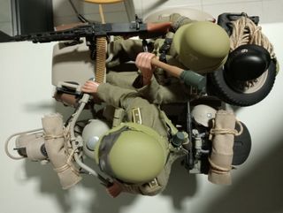 MOTOCICLETA SIDECAR 1/6