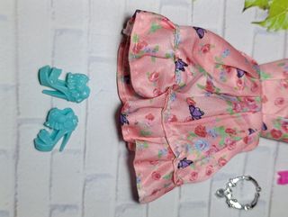 Vestido Barbie floral