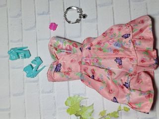 Vestido Barbie floral