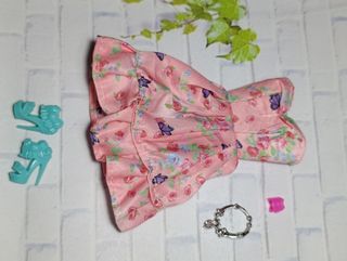 Vestido Barbie floral