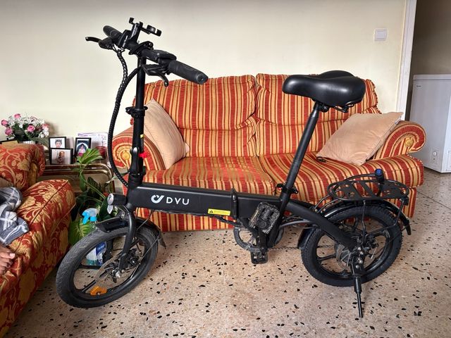 Bicicleta eléctrica plegable DVU