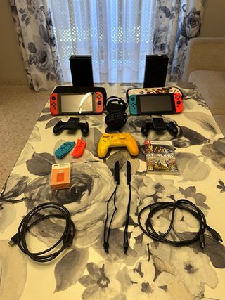 2x Nintendo Switch + Complementos y Juegos