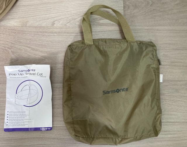 Cuna viaje Samsonite plegable