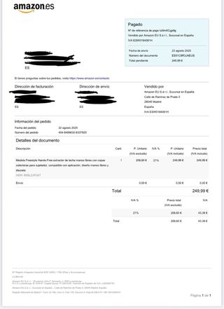 Sacaleches Medela Freestyle Hands-free