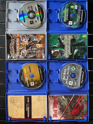 Juegos PS2 8€/unidad