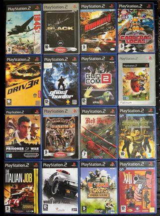 Juegos PS2 8€/unidad