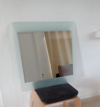Espejo de baño con marco cristal templado
