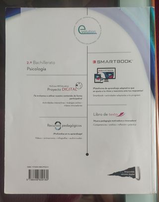 Psicologia. 2 Bachillerato. Smartbook.
