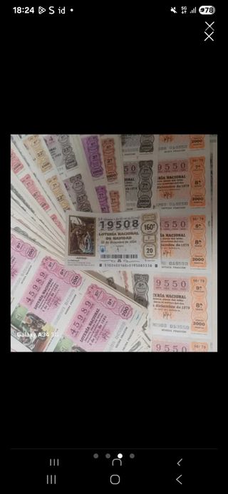 18kg todo solo 75€ - Lotería Nacional