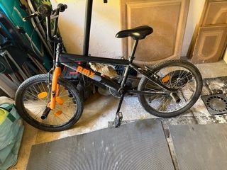 BMX ROX negra y naranja