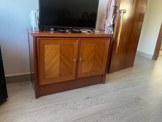 Mueble salón 4 módulos madera