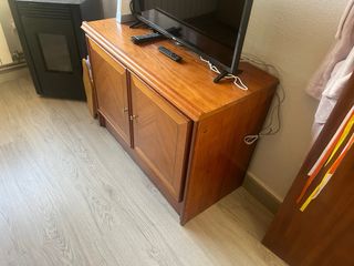 Mueble salón 4 módulos madera