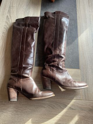 Botas altas Paco Serrano Marrón