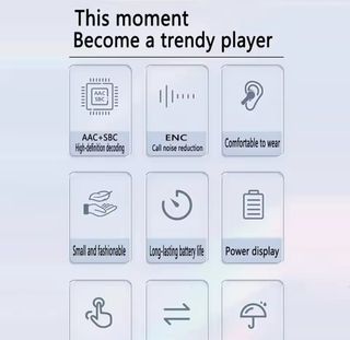 Auriculares inalámbricos Bluetooth Rosa - Nuevos