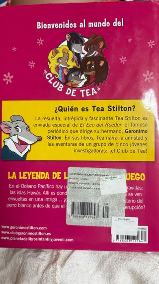 La leyenda de las flores de fuego: Tea Stilton 15