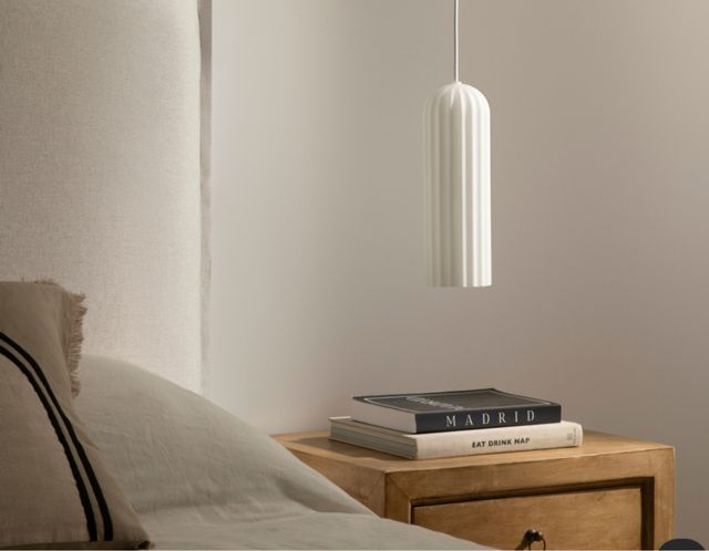 Lámpara colgante blanca - Moderna
