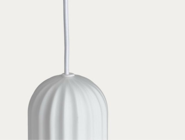 Lámpara colgante blanca - Moderna