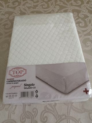 Coprimaterasso singolo Top Class - Jacquard